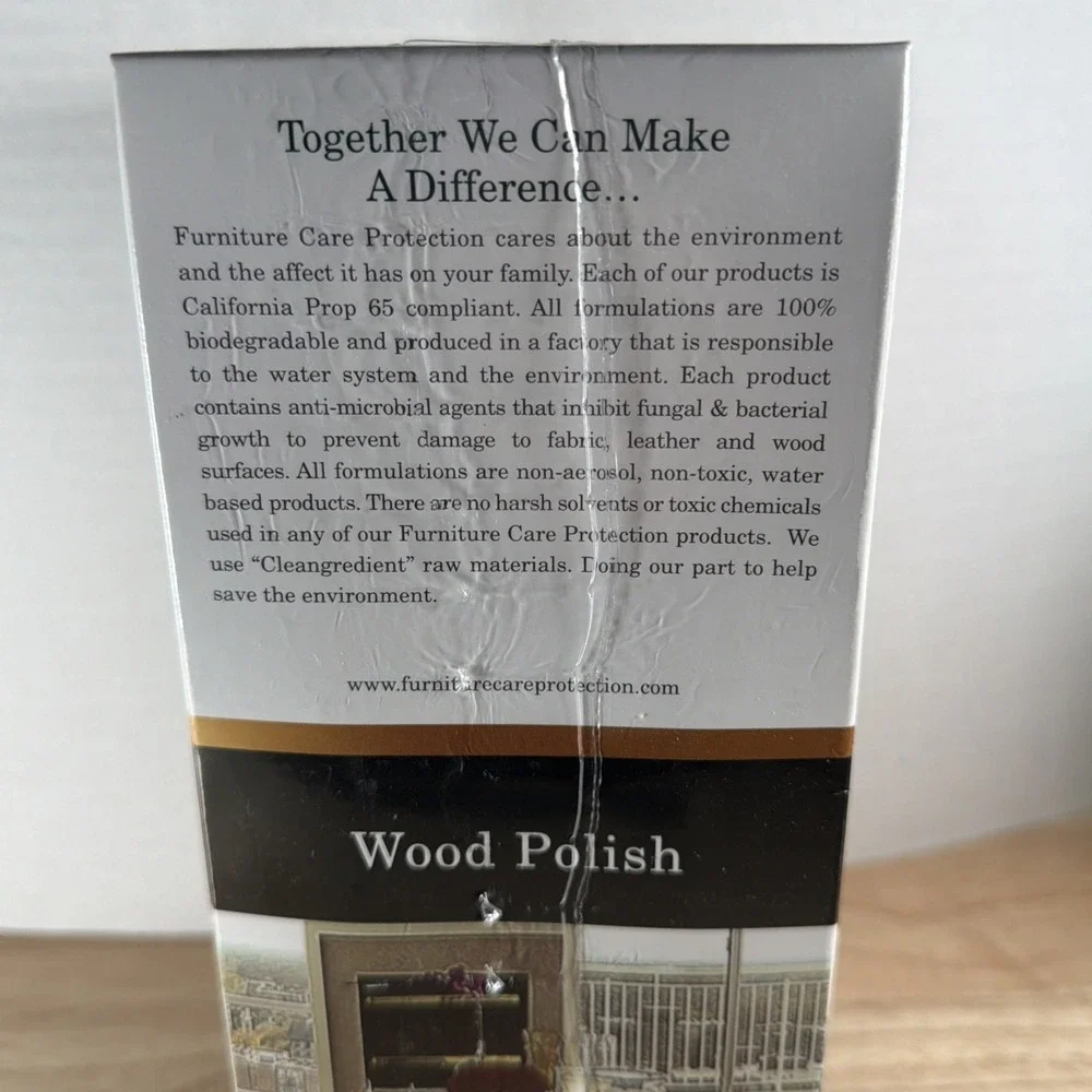 Furniture Care Protection Fabric Refresher Wood Polish Leather Cleaner New